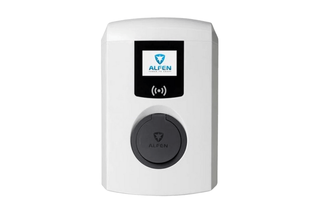 alfen laadstation display