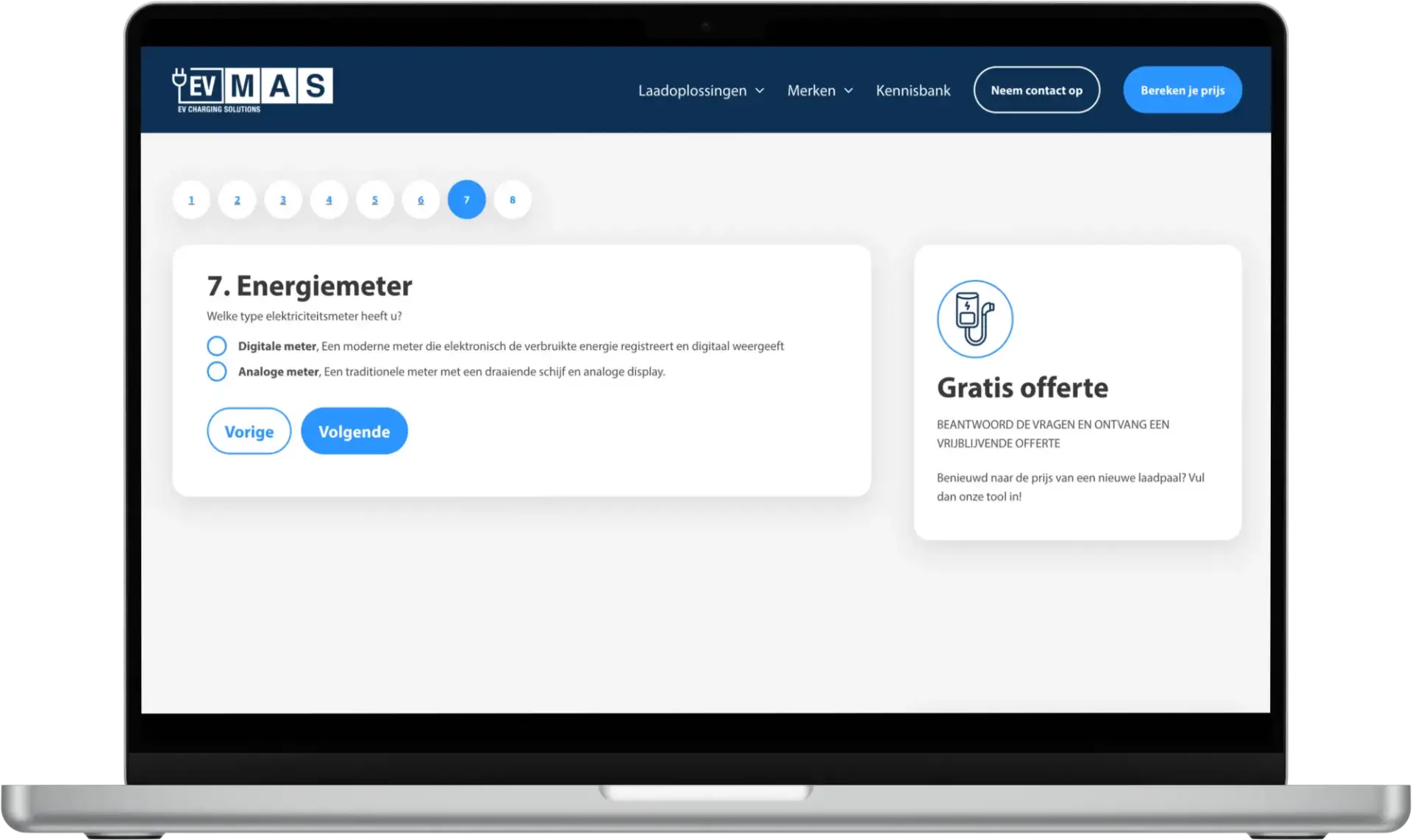 Prijs laadpaal energiemeter