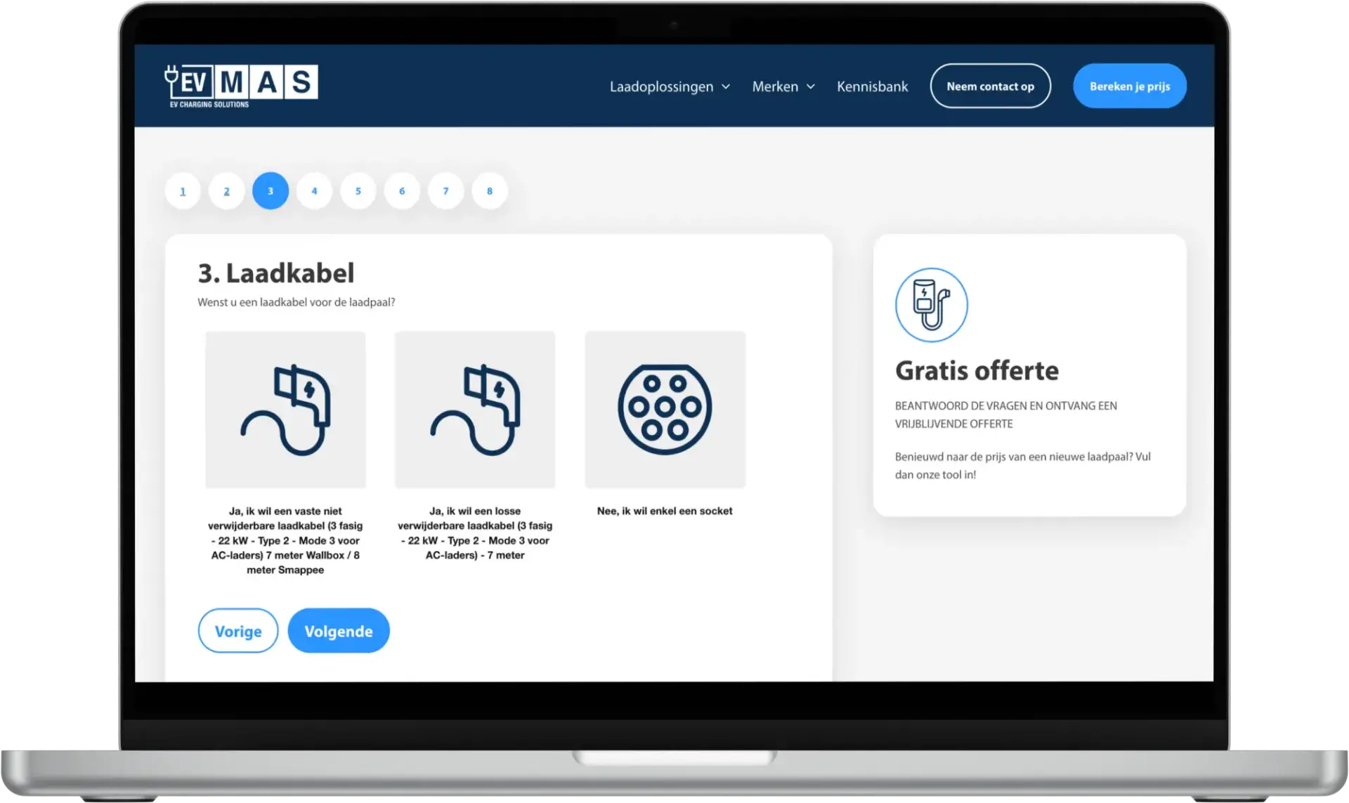 Prijs laadpaal laadkabel